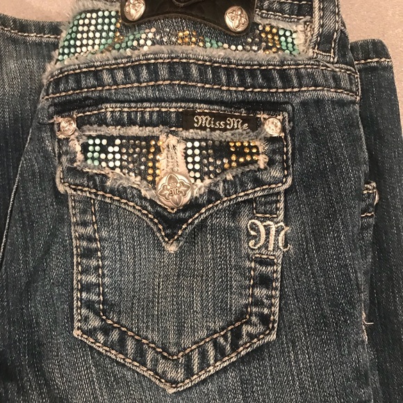 miss me jeans size 23 (kids 12) - Picture 2 of 2